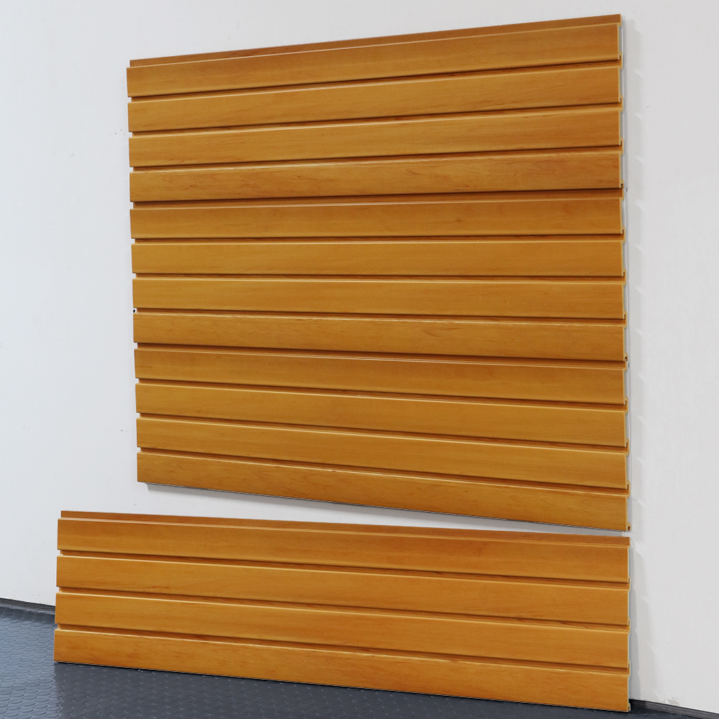 Wood Garage Slatwall Panels