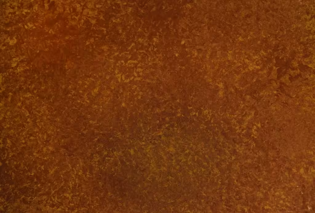 Close-up of the Terra Cotta finish pattern for the Medici floor coating system.